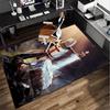 Knights Templar Symbol Office Rug Chair Mat, Game Carpet, Suitable for Front Door, Bedroom, Living Room, Desk, Holiday Gift
