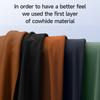 For iPhone 15 Pro Max Case Compatible with MagSafe Genuine Cow Leather+PC Kickstand Phone Cover