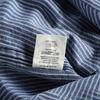 Color Woven Striped Fabric Washed for Vintage Workwear Denim Shirt Men's Trendy Casual Shirt Jacket