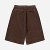 DOD Women'S Corduroy Bermuda Pants - L.Brown