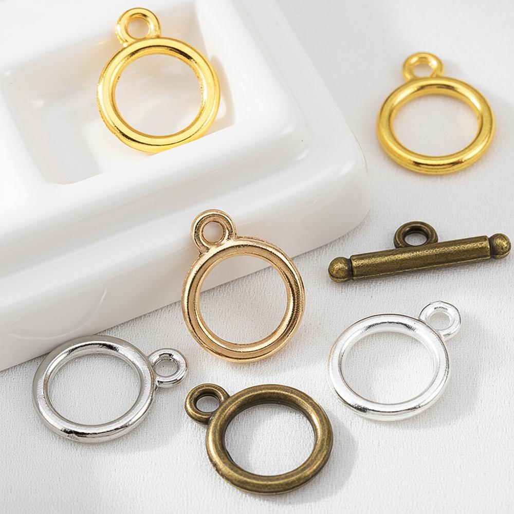 20sets 10Set Metal OT Toggle End Clasps Closure Fastener Buckle Connector DIY Necklace Bracelet Jewelry Making Supplies Material