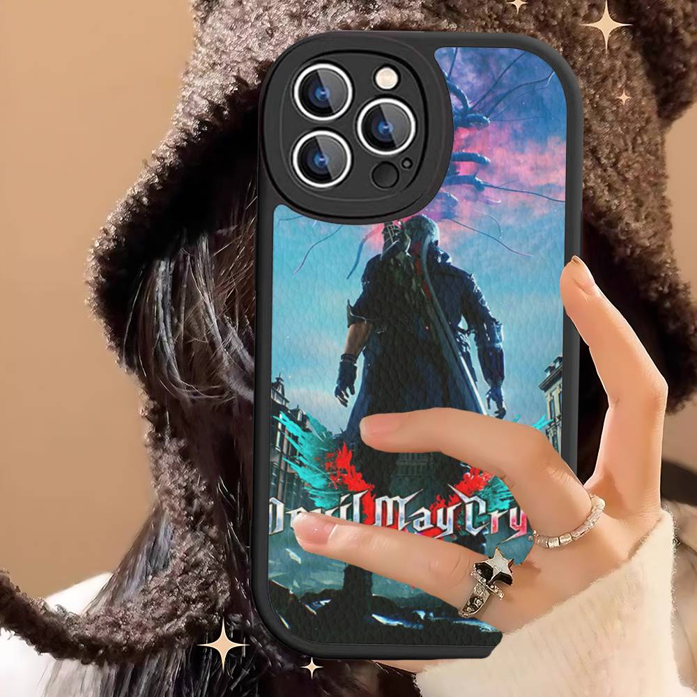Classic Action Game D-Devil M-May C-Cry Phone Case Hard Leather For IPhone 14 13 16 Mini 15 14 11 12 Pro Max Plus Fundas