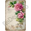 Lavender Metal Sign Plaque Vintage Flowers Tin Sign Wall Decoration For Room Art Garden Kitchen Home Living Room Iron Painting
