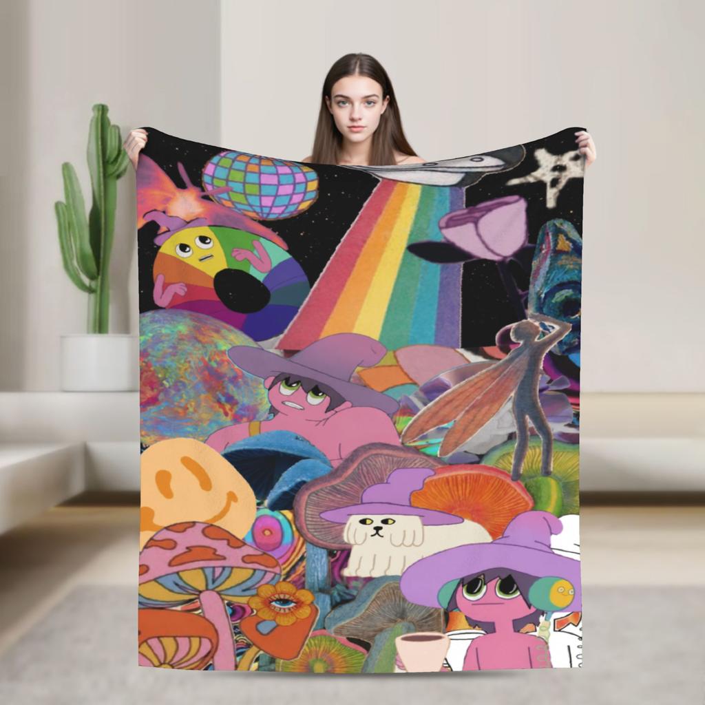 Midnights Gospes Blanket Velvet Cozy Soft Throw Blanket For Bed Bedspread