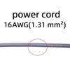 Flexible Appliance Power Cable Reinforced None Tangles Compact Dishwasher Replacement Power Cord for SMZPC002UC