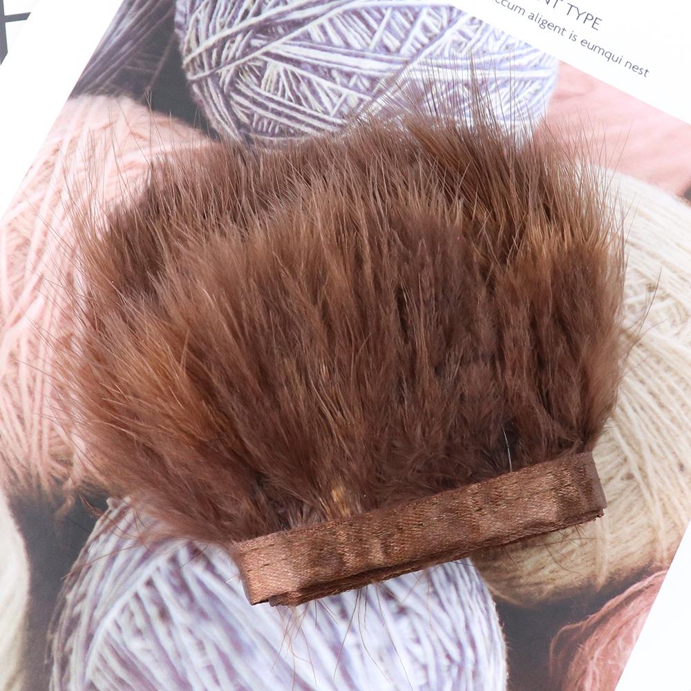 10 Meter Flauschig Weiche Truthahnfedern Besatz Fransen Gefärbtes Buntes Band Kleid Kleidung Nähzubehör Dekoration Feder Handwerk