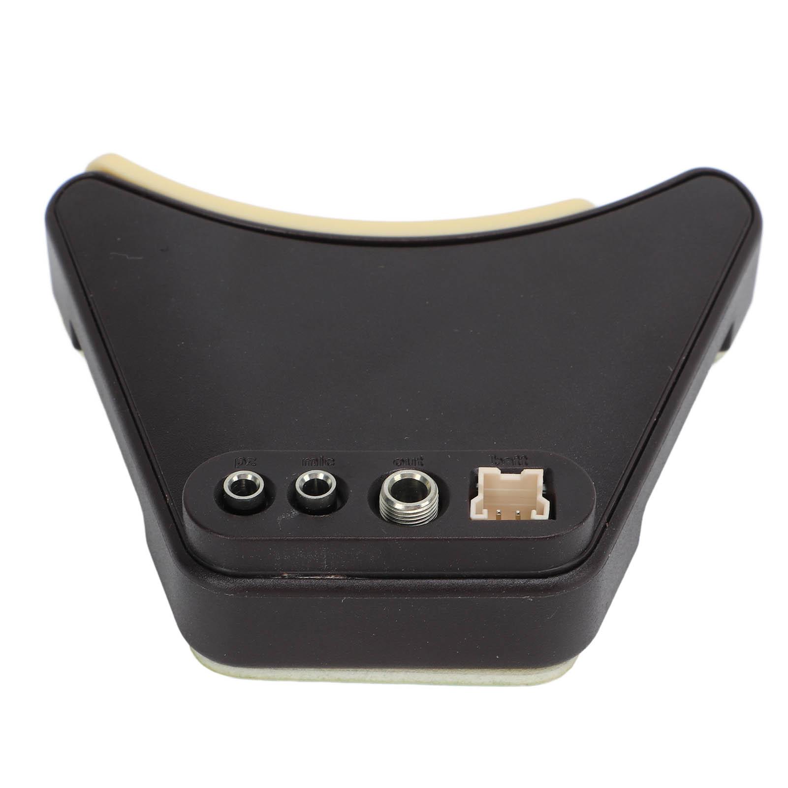 Acoustic Guitar Soundhole Pickup Plug and Play Clear Even Sound Metal Plastic Soundhole Guitar Pickup