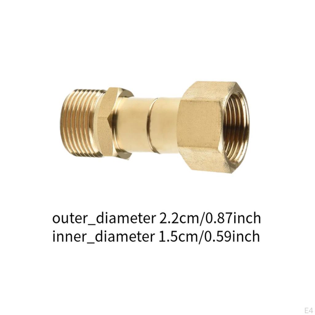 3/8 Inch NPT M22 Copper Hose Fitting for Pressure Washer Quick Connect