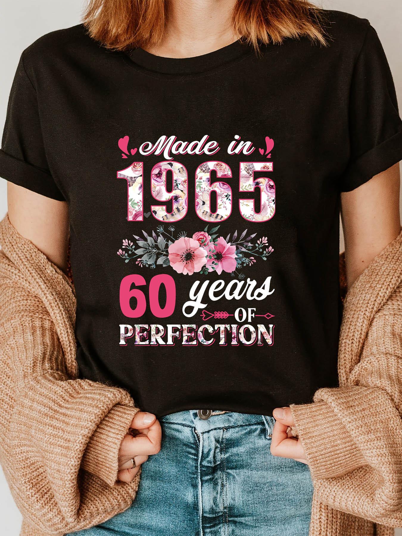Made in 1965 60 Years of Perfection T-shirt S