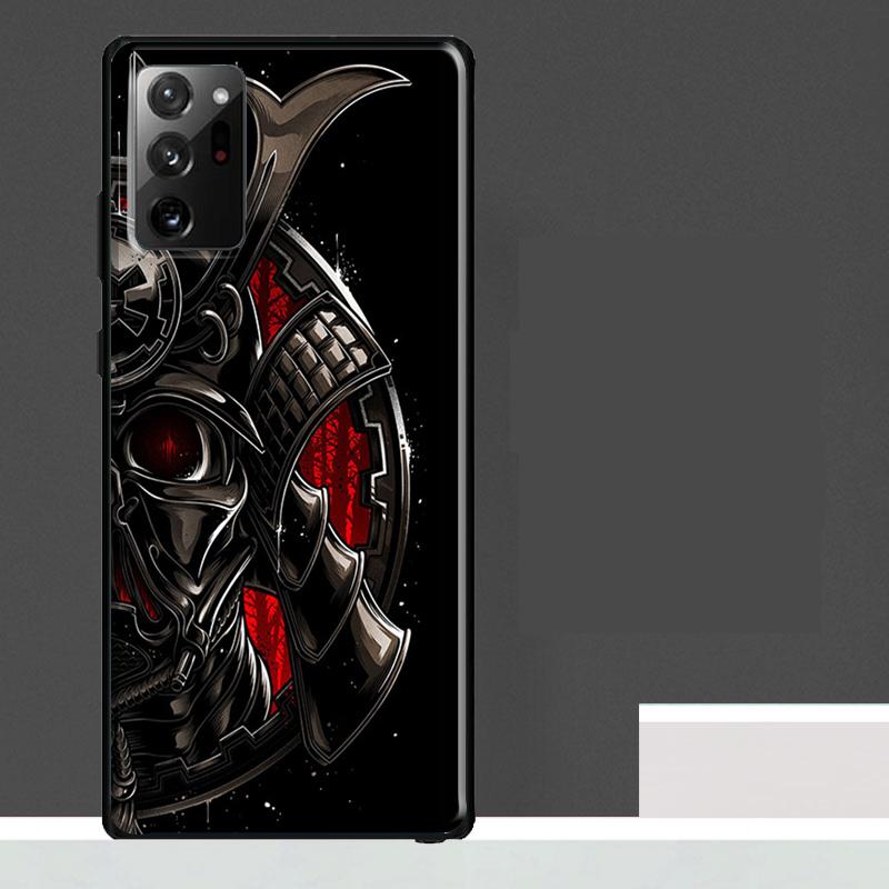 Japanese Samurai Oni Hannya Mask Case For Samsung Galaxy S25 Ultra S23 S22 S21 S24 Ultra S9 S10 S20 Plus S25 FE Phone Cover
