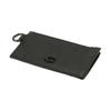 Coach Zip Card Case 13 Letter Logo Zipper Solid Color Cross Grain Leather Clutch Card Holder Wallet Women wallet Black CJ879-BLK