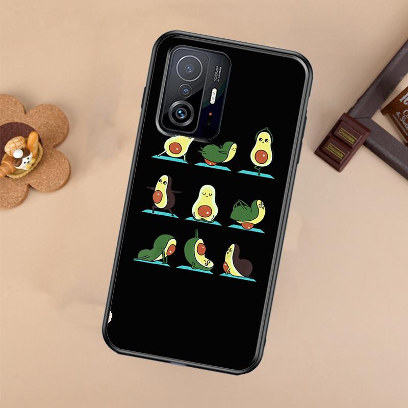 Avocado Yoga Case For Xiaomi POCO X7 X6 X5 X3 Pro F3 F5 F6 M6 Pro 13 14 Ultra 11T 12T 13T 14T Pro Cover