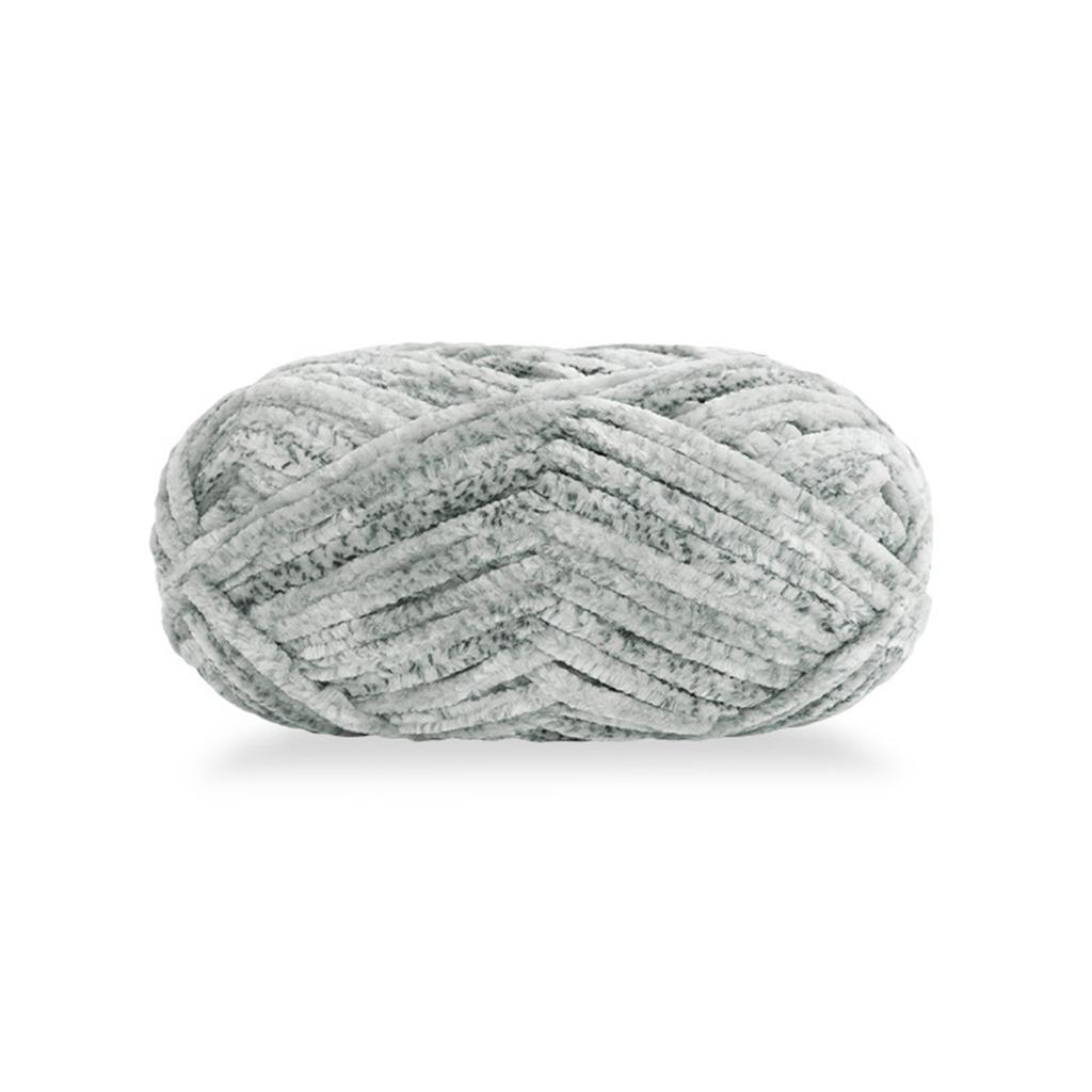 Soft Crochet Yarn 100g/3.5oz 87.5yard Baby Blanket Yarn 6mm Crochet Knitting Yarn for Crocheting and Knitting Project
