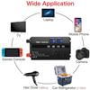Inversor de Onda Senoidal Modificada de 4000W DC 12V / 24V para AC 110V / 220V Transformador de Tensão de Pico Conversor de Potência LCD Inversor de Carro