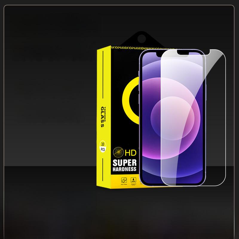 15 Pro White Tempered Glass Screen Protector: Compatible with iPhone 11, 12, 13, 14, and Max