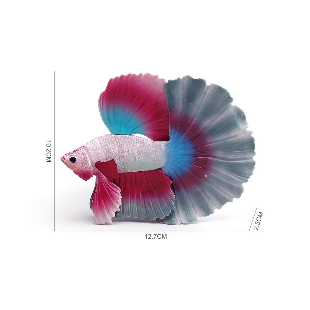 Pvc Fish Model Decor For Kids Educational Aquarium Tank Accessories