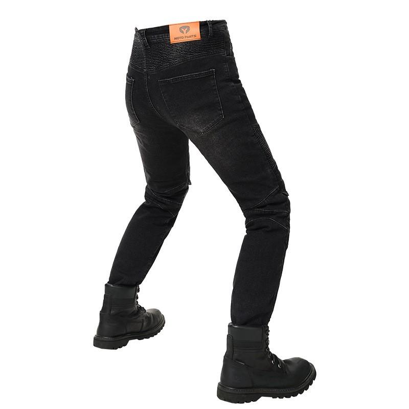 Motorcycle Riding Jeans With CE Level 2 Armor Protection Lightweight Stretchable Safety Pants Spring All-Season Use