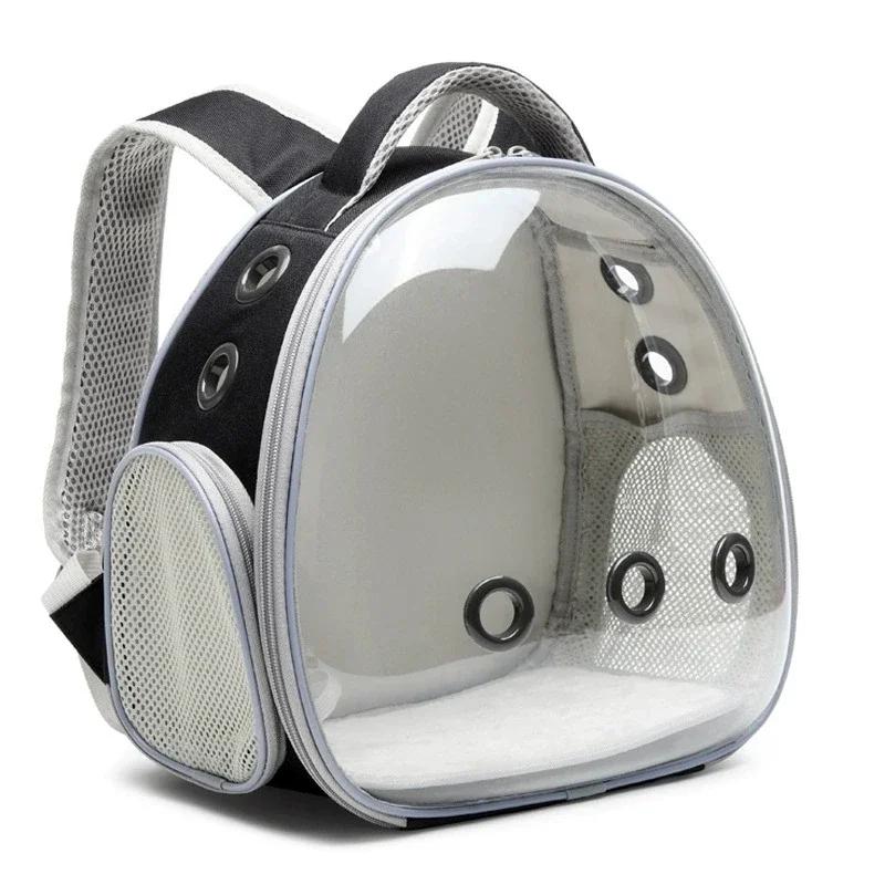 Leopard Gecko Backpack Bird Cage Parrot Carrier Travel For Lizard Guinea Pig Rabbit Frog Spiders Bearded Dragon Reptile Pet Bag