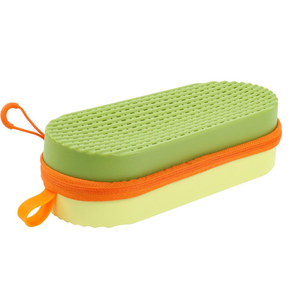 Silicone Anti-Drop Goggle Case: Breathable, Large-Capacity Portable Swim Protection Bag