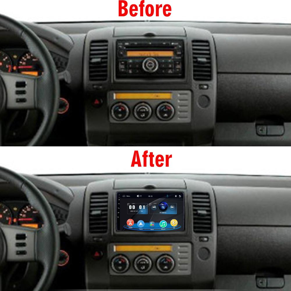 Icreative Car Radio Multimedia MP5 Player Head Unit Stereo BT For Nissan Navara D40 2005-2010