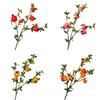 DIY Simulation Pomegranate Fruit 6-Fruit Fake Plants Simulation Foam Fruit Tree  Living Room