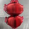 3D Horse Year Chinese Lantern Honeycomb Hanging Ornament for 2026 Spring Festival