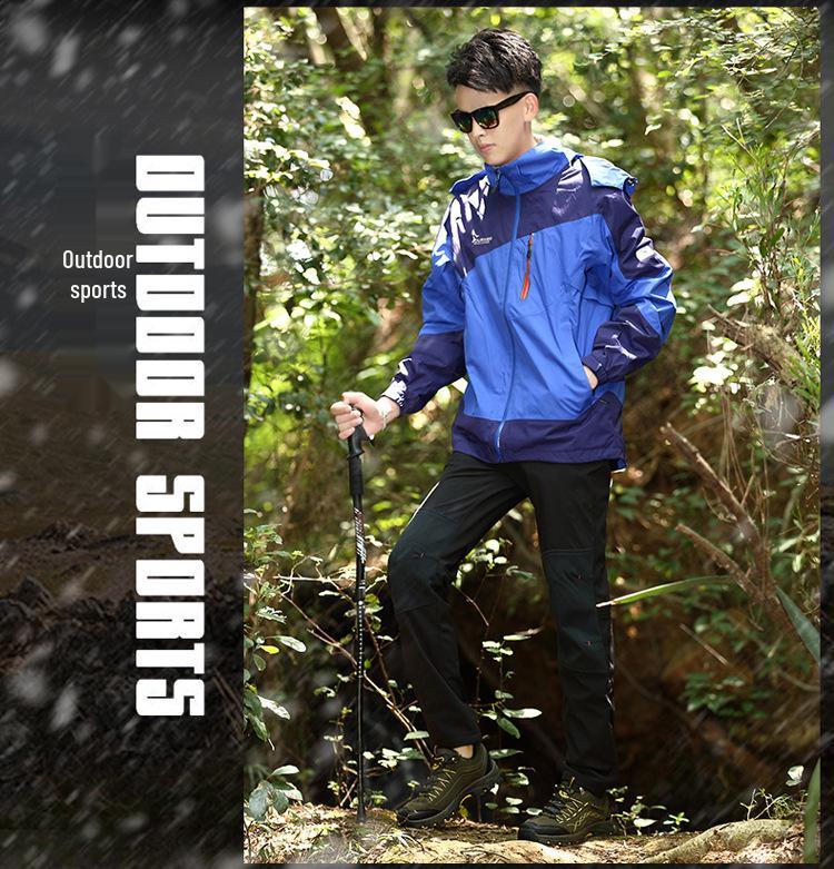 Vodotěsné protiskluzové trailové běžecké a turistické boty - Pánská a dámská prodyšná outdoorová obuv