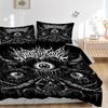 3pcs Spectralize: Anime Horror Bedding Set - Includes One Quilt Cover and Two Pillowcases (No Core) - Perfect for Bedroom and Guest Room Dec