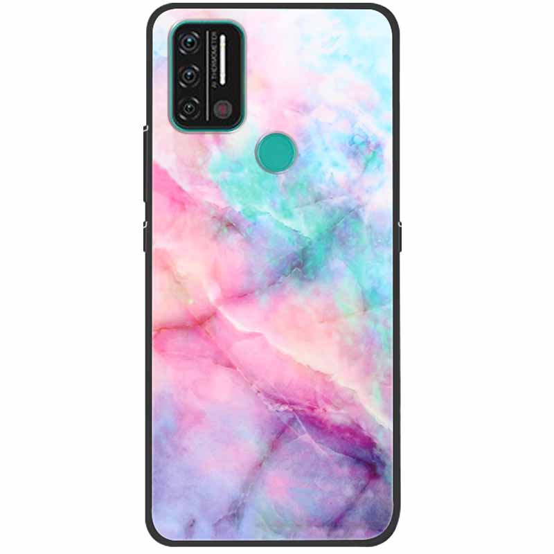Weiche bedruckte Hülle für Umidigi A9 Pro Hülle Silikon Schutzhülle Schwarze Hüllen für Umidigi A7 Pro Niedliche Katze A9Pro A 9 A7Pro