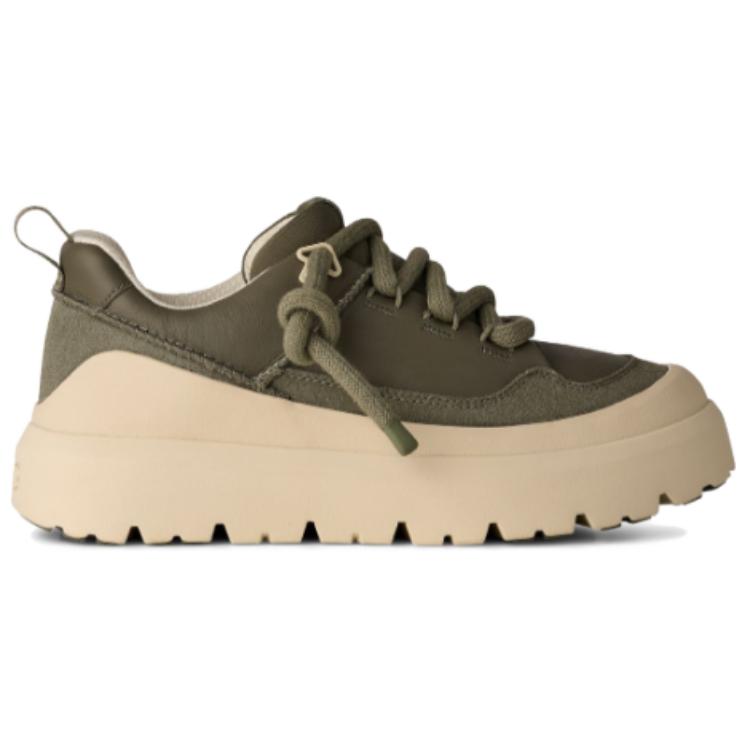 UGG Heritage Leather Módní ležérní nazouvací boty Pánské tenisky Světle zelené 1170910-MBF