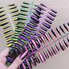 Starry Sky Color-Changing Cat Eye Long Wearable Nails - Advanced Pre-Made False Nail Set