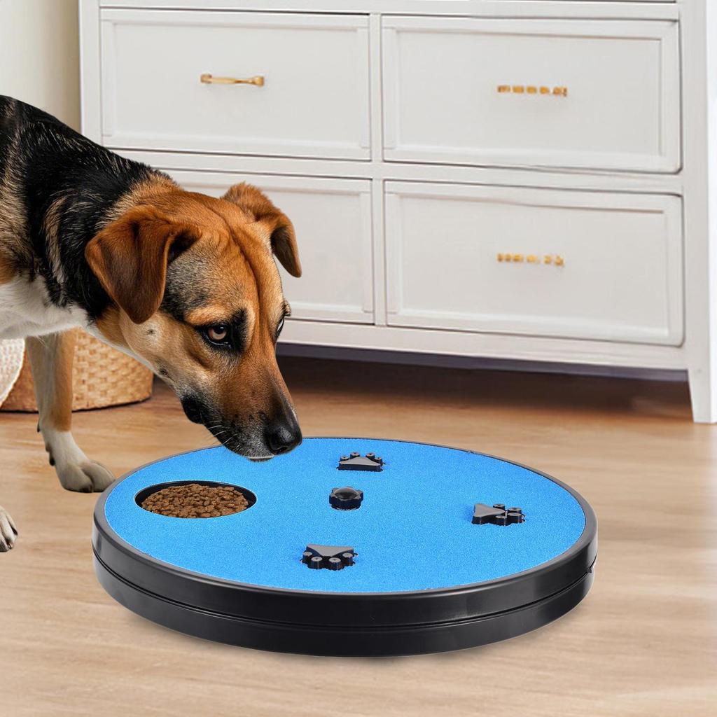 Scratch Board For Dogs With Treats Box Puzzle Rotating Dog Scratching Board For Furniture Couch Floor Car Training Foraging