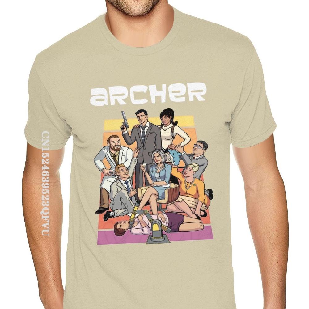 Lila Fara Zon Archer T-shirt Herr Dam Anpassad Oversized Anime T-shirt Herr Ultra Bomull O-ringad T-shirts