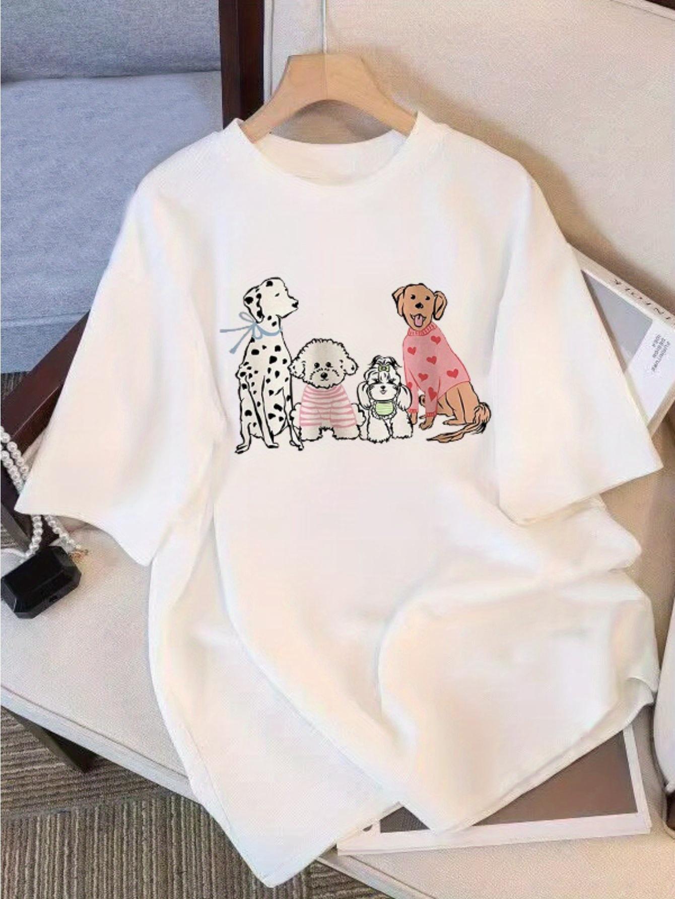 

Pure T-shirt for Women Short-sleeved Niche Design and Design Print 2025 Summer New Loose Half-sleeved Slim Top for Women 5XL різнокольоровий