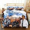 France Rock Singer J-Johnny H-Hallyday Bedding Set Single Twin Full Queen King Size Bed Set Aldult Kid Bedroom Duvet Cover Sets0