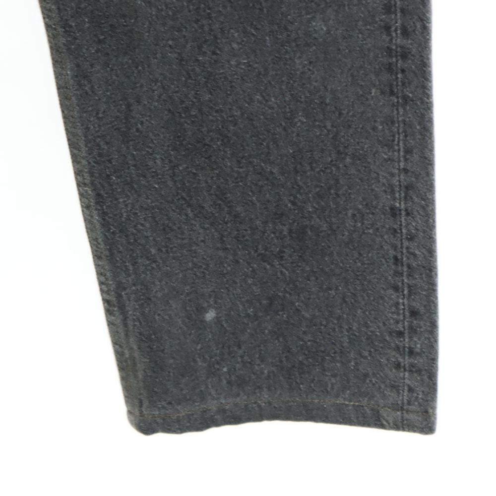 Levi's 90s Made in USA 501 Old Dyed Black Straight denim pants Women Used