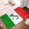 Flag of Italy Floor Mat for Front Door Personalized Door Mat Non Slip Kitchen Bathroom Carpet Rug Home Office Decoration