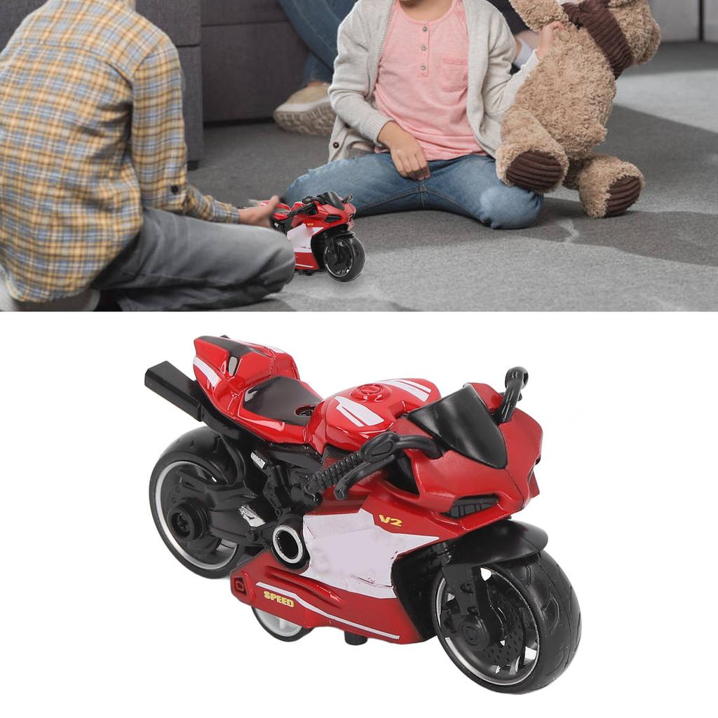 Pull Back Motorcycles Toy Innovative Simulation Alloy Motorcycle Model for Kids Gifts Collection