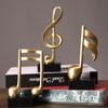 Golden Light Luxury Resin Handicrafts Collection: Ornaments for Office, Living Room, Wine & TV Cabinets