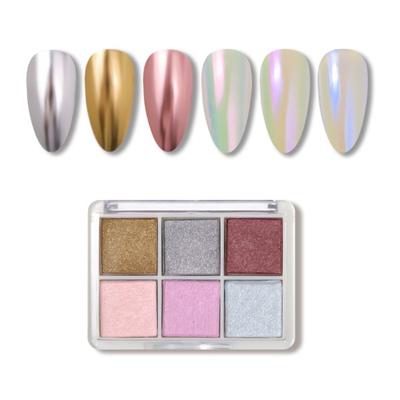 Market Sensitivity Nail Urrr Mix Powder Set da 6 pezzi, 1 set, tipo 1