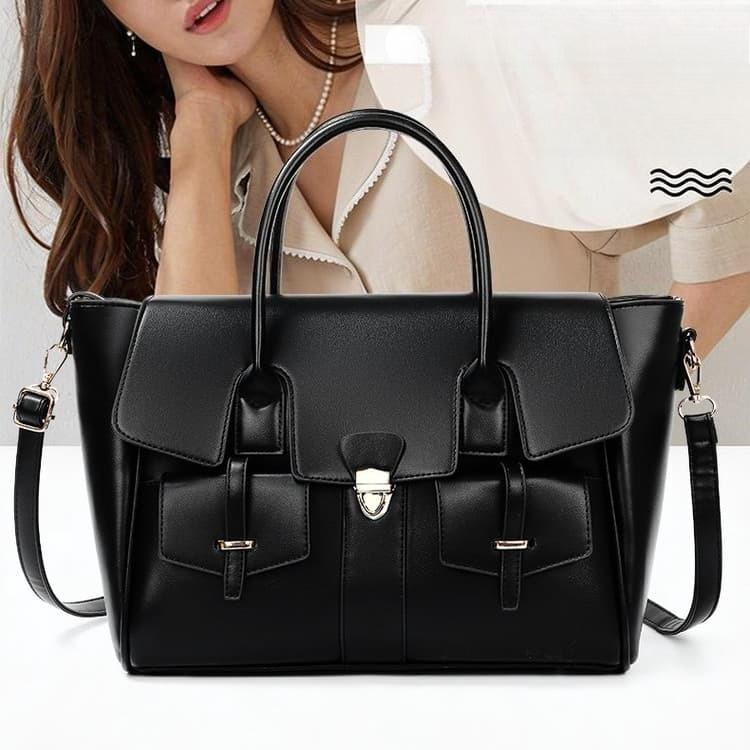 Retro Portable Messenger Business Women's Bag