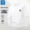 JEANSWEST LIFE Men's Quick-Dry Long Sleeve Round Neck T-Shirt