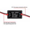 Daytime Running Light Adjustable Relay Waterproof Controller Stoplight Dimmer Relay Harness On/Off Car