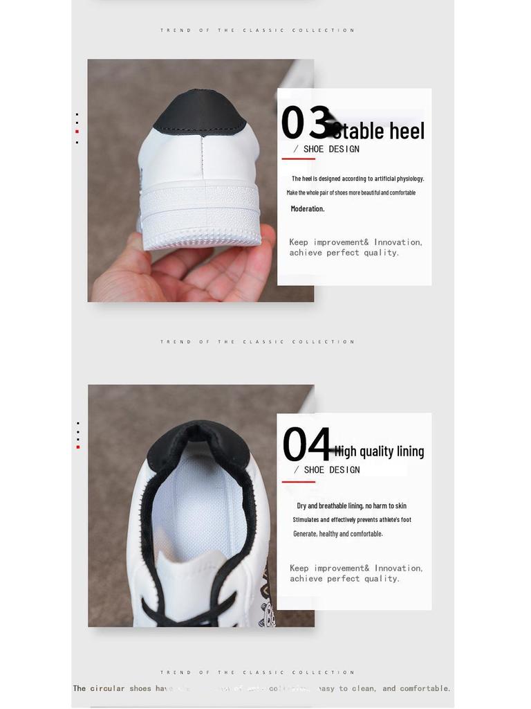 Kids' Board Shoes: 2025 Spring/Autumn Casual White Sneakers for Boys & Girls