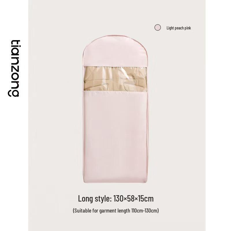 Transparent Down Jacket Dustproof Hanging Garment Bag
