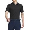 Men's Adidas Golf Clothing Men's Black Polo Collar Moderate