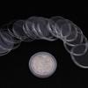 Protection Coin Capsule Supplies Transparent 100pcs Containers 33mm Holders