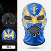 Maschera da Wrestling Maschera da Pugilato Maschera Facciale Elastica in Seta di Latte Tessuto Lycra Maschera per Feste in Costume Maschera Stampata per Feste di Halloween