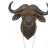 Animal Head Wall Buffalo Sculpture Decor Mount Minimalist Artistic Modern