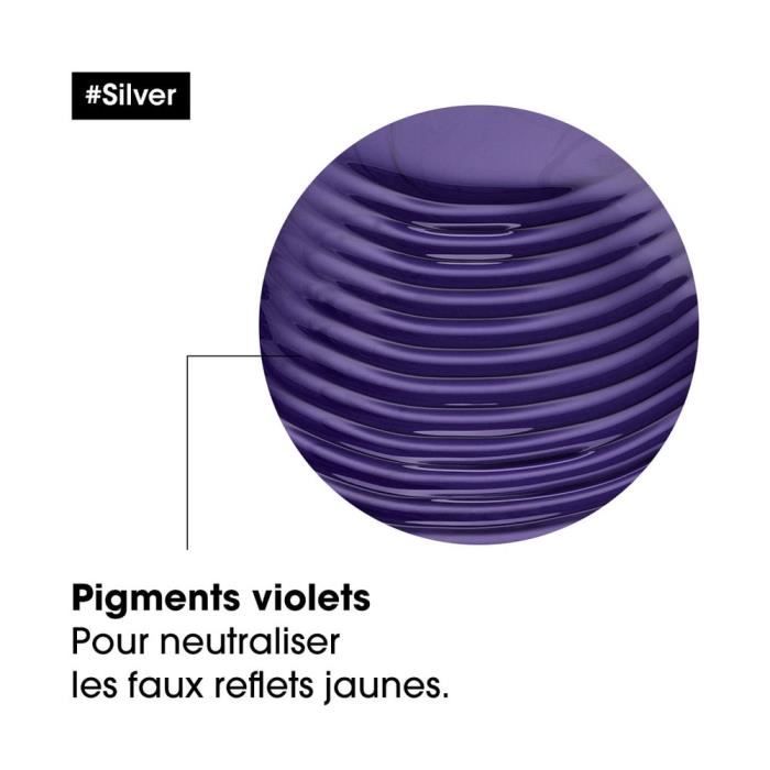 Shampoing Silver - Raviveur D'éclat - Série Expert